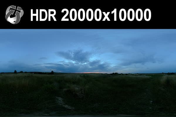 HDR 159 Blue Evening Sky 20k - Gallery 1