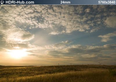 HDR 167 Sunny Dusk Clouds Plates 1 - Gallery 8