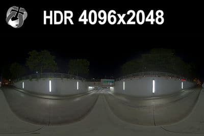 HDR 169 Entrance Garage Night - Gallery 1