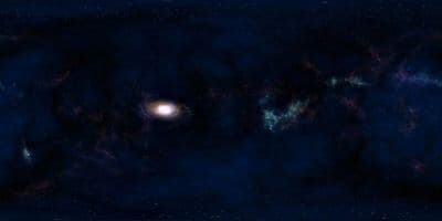 HDR 180-5 Space Sky with Galaxy - Gallery 1