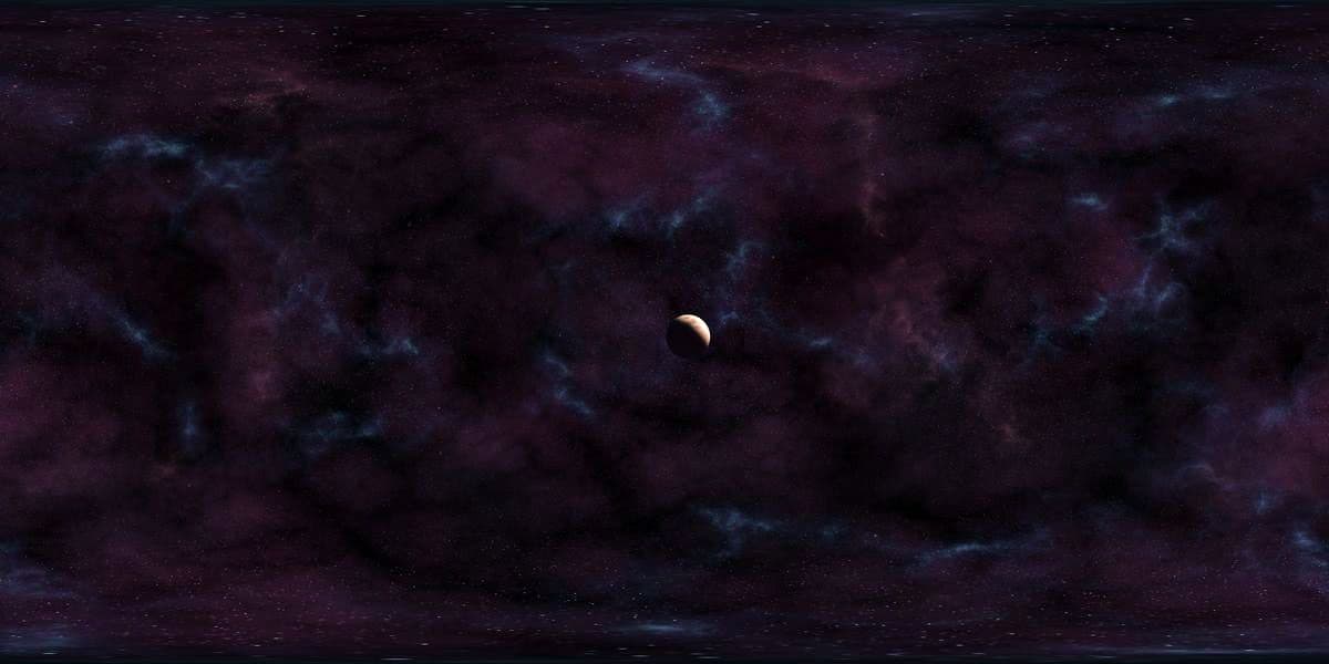 HDR 180-6 Space Sky with Planet - Gallery 1
