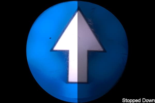 HDR Light Warning Blue Arrow - Gallery 1