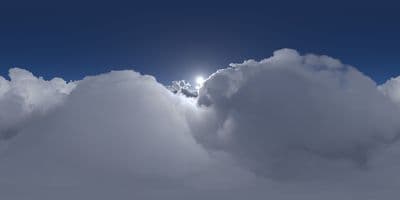 HDRI Dome: loc00184-16 Above the Clouds