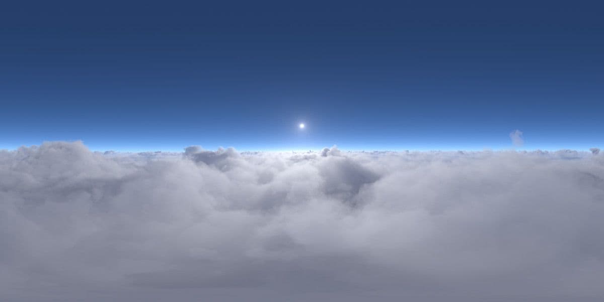 HDRI Dome: loc00184-4 Above the Clouds - Gallery 1