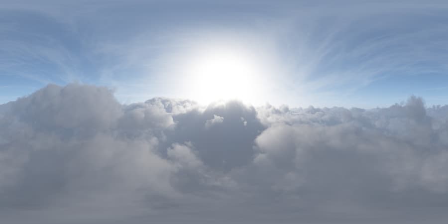 HDRI Dome: loc00184-5 Above the Clouds - Gallery 1