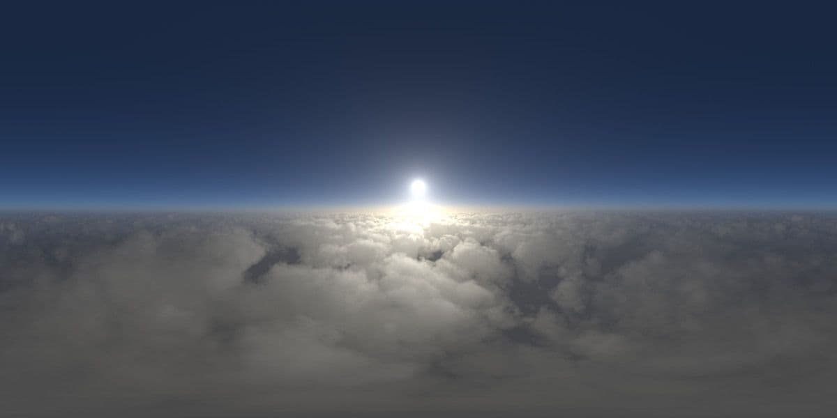 HDRI Dome: loc00184-7 Above the Clouds - Gallery 1