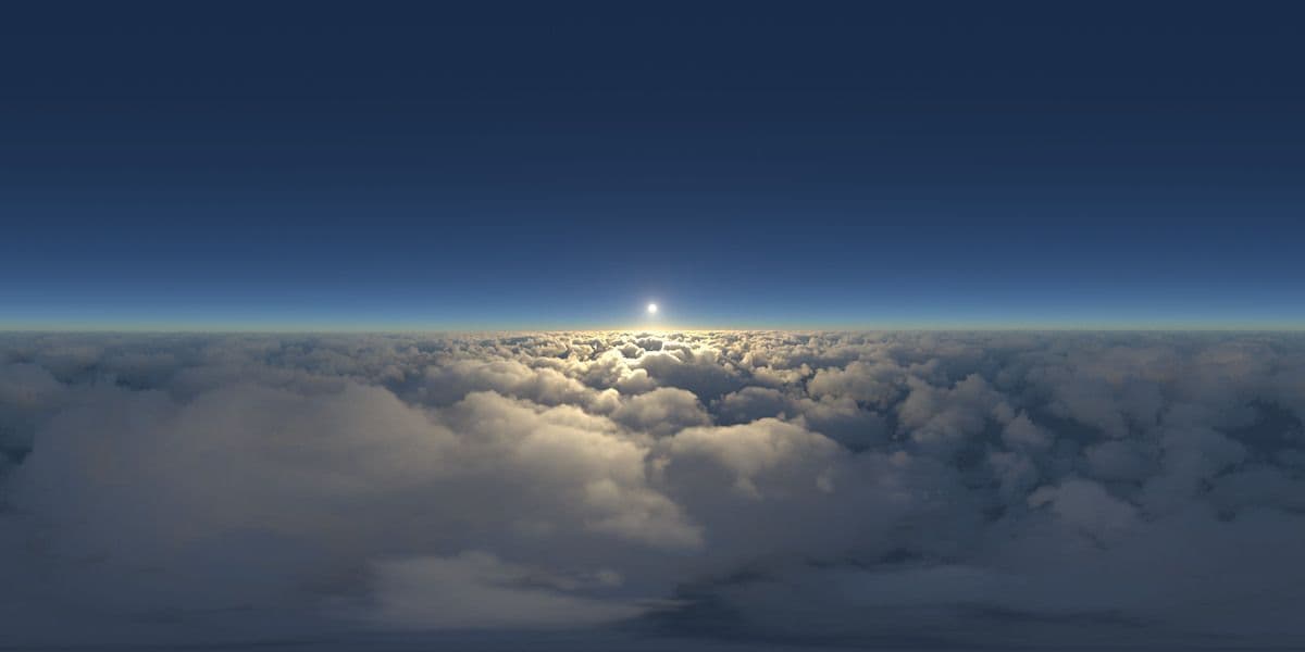 HDRI Dome: loc00184-8 Above the Clouds - Gallery 1