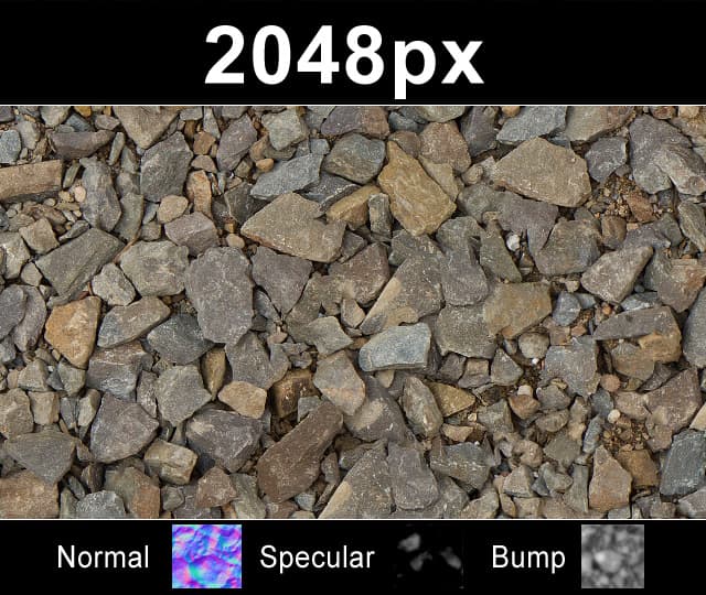 Gravel 01 (free) - Gallery 1