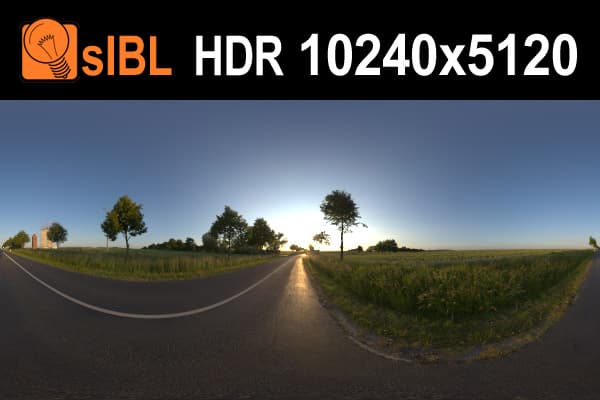 HDR 025 Road in Field 1 - Gallery 1