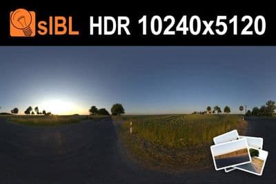 HDR 026 Road in Field 2 Plates