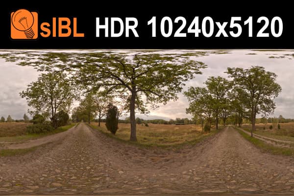 HDR 037 Road with Trees 2 - Gallery 1
