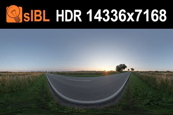 HDR 099 Road Dusk with Clear Sky preview