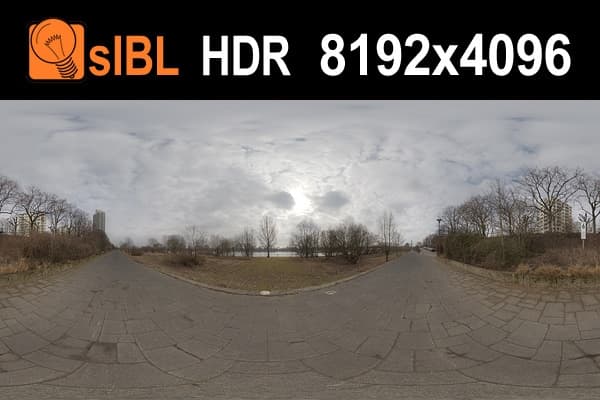 Free HDR 112 River Road, an overcast HDRI with soft, even light