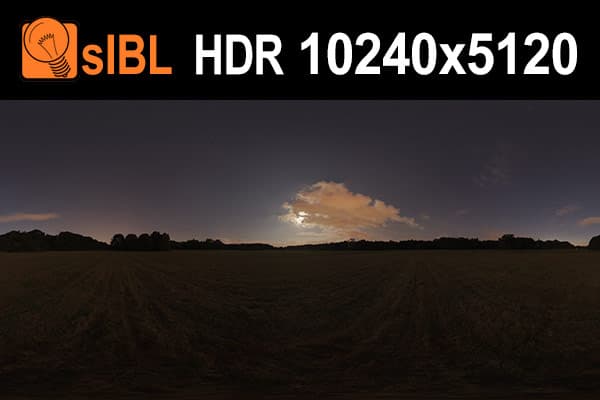 HDR 129 Night Moon Sky - Gallery 1
