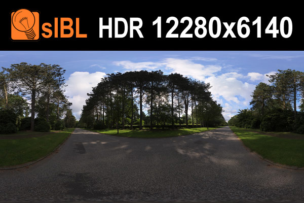 HDRI Hub - HDR 089 Road - Cloudy Sky