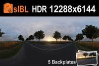 HDR 054 Road Dawn Plates