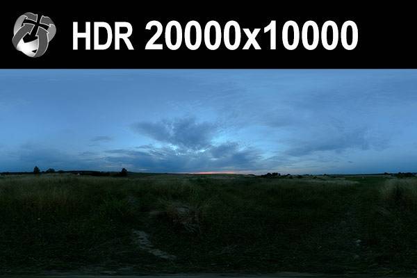 HDR 159 Blue Evening Sky 20k