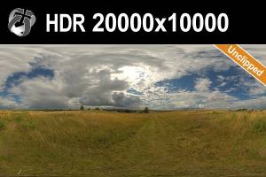 HDR 165 Big Clouds Sky 20k
