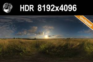 HDR 163 Dusk Cloudy Sky