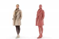 3D People: Woman Rosy 0003