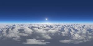 HDRI Dome: loc00184-1 Above the Clouds
