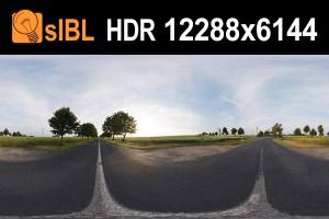 HDR 070 Road Sunrise
