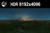 HDR 158 Blue Evening Sky