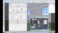 Sketchup V-Ray - Daylight Set Up (interior scene)