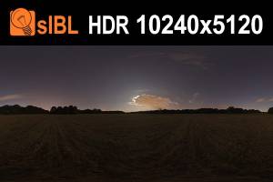 HDR 130 Night Moon Sky