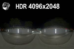 HDR 169 Entrance Garage Night