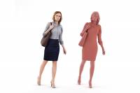 3D People: Woman Melinda 0125