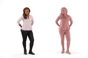 3D People: Woman Chloe 0147