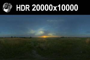 HDR 157 Blue Evening Sky 20k