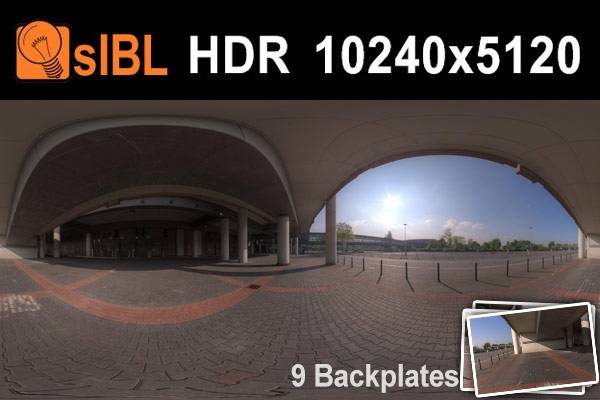 HDR 118 Parking Lot Plates