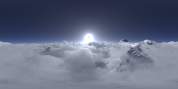 HDRI Dome: loc00184-20 Above the Clouds