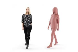 3D People: Woman Wendy 0124