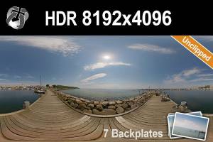 HDR 168 Sea Harbor Sunny Plates 1