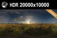 HDR 163 Dusk Cloudy Sky 20k