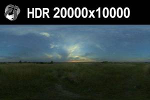 HDR 156 Blue Evening Sky 20k