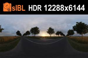 HDR 054 Road Dawn