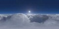 HDRI Dome: loc00184-17 Above the Clouds - HDRI dome over clouds for visualizations and airplane renderings.